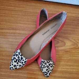 Chinese Laundry Red Leopard Flats